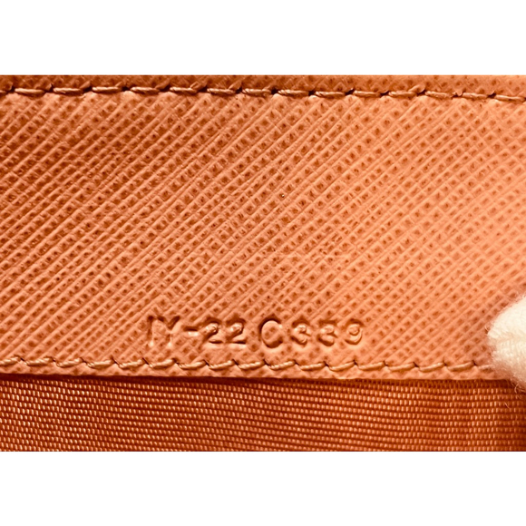 Salvatore Ferragamo Gancini Zip Around Wallet Burgundy /Pink Full Size - Picture 14 of 14